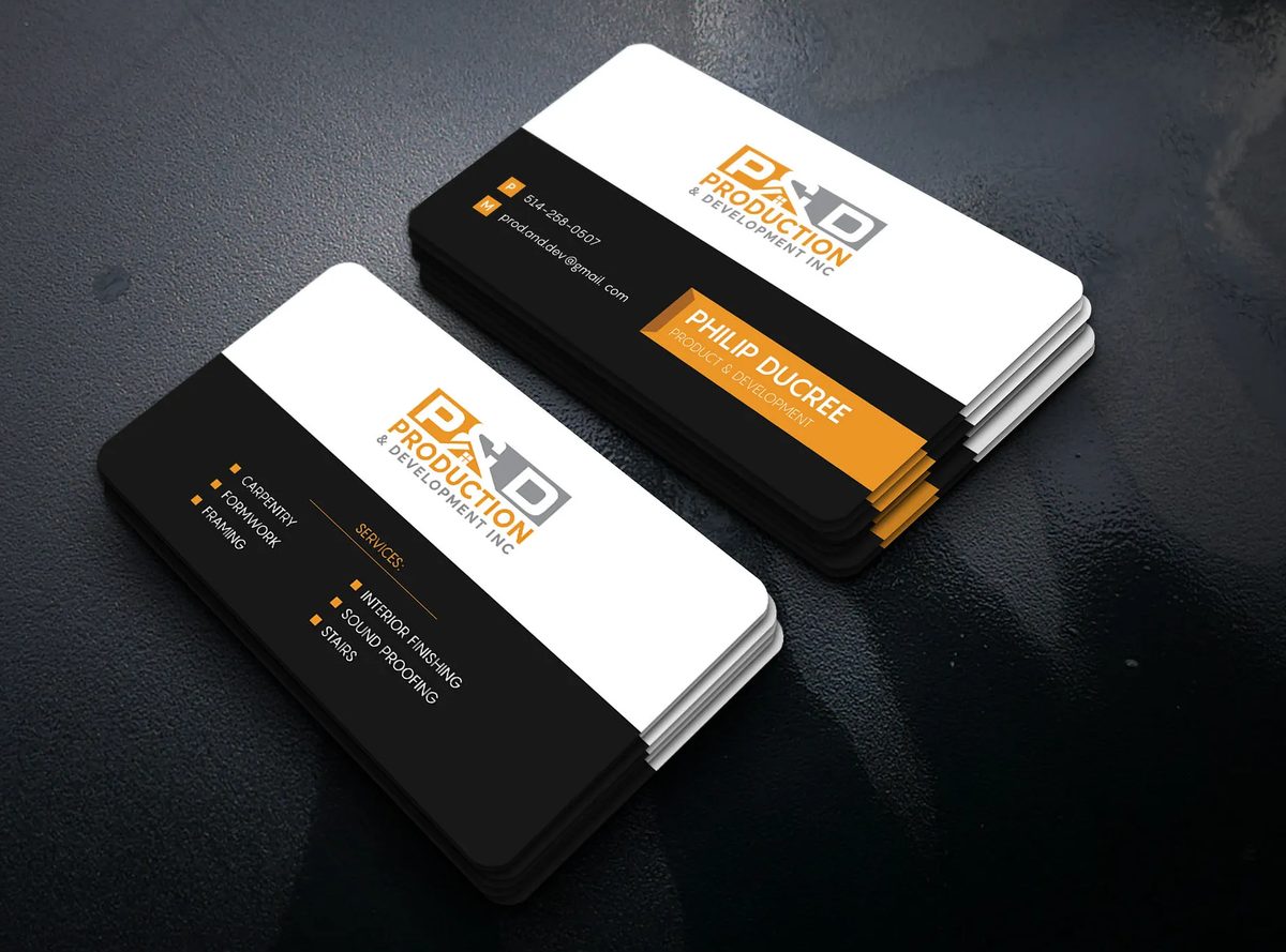 Business cards printed by Abidexpro Printz in Lagos