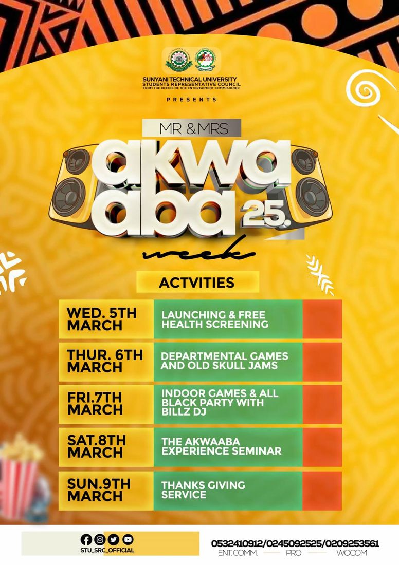 Event poster printed by Abidexpro Printz Lagos
